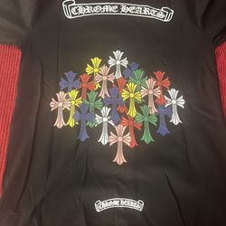 Black Chrome Hearts Long Sleeve 