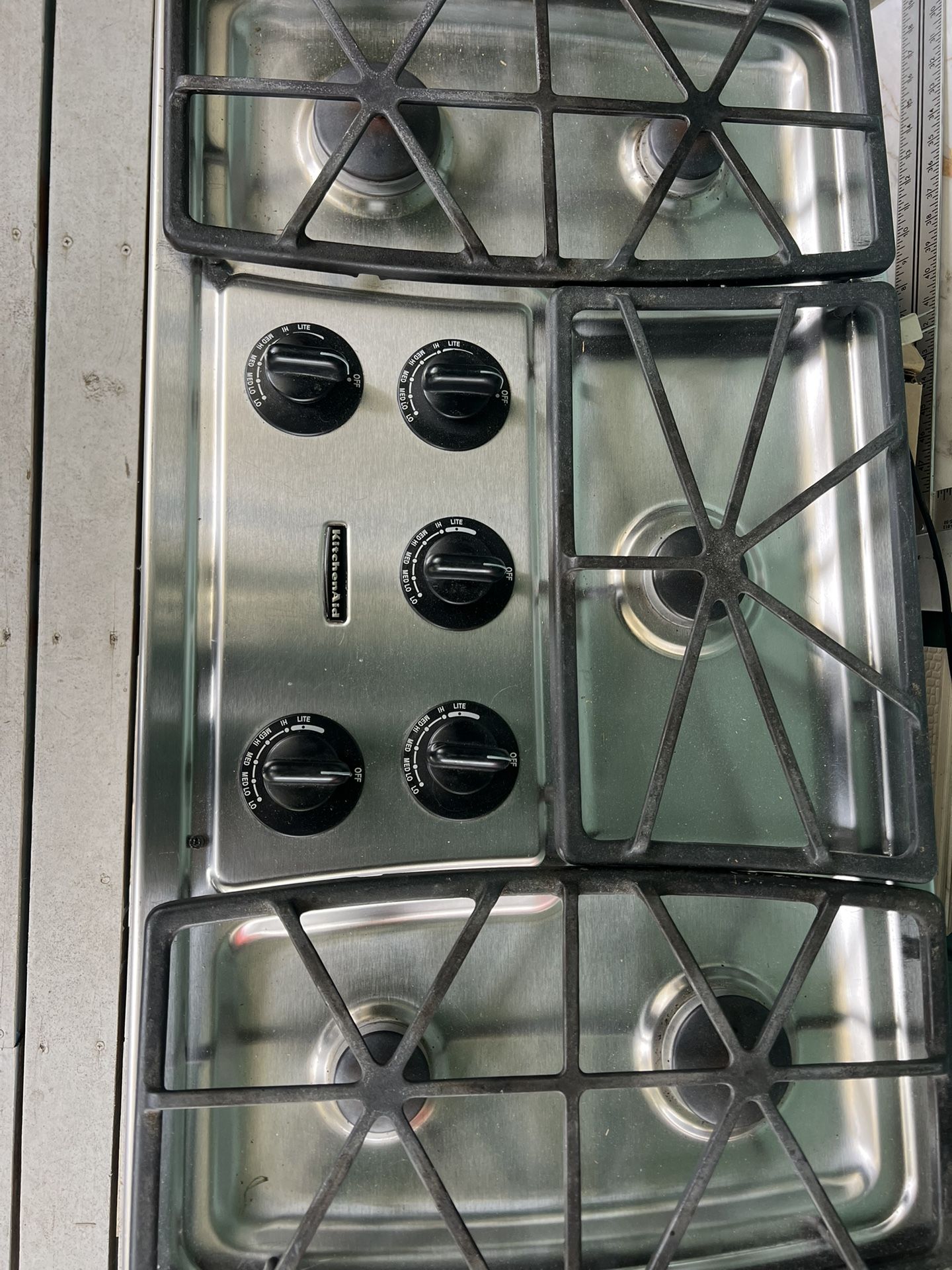 Kitchen Aid Cook Top Gas
