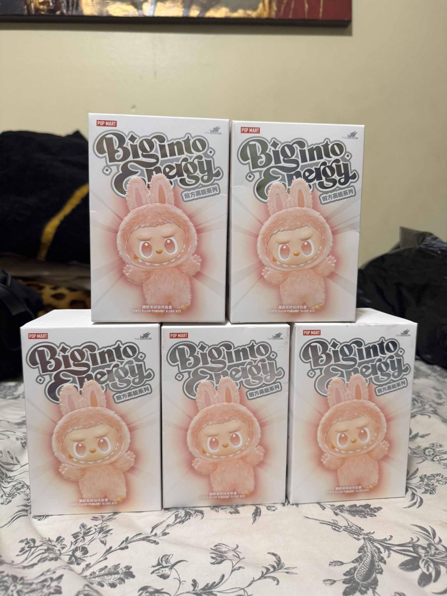 Big Into Energy Labubu Plush Pendants