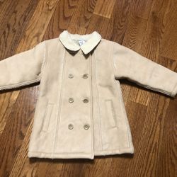 Baby Gap Toddler Child Sherpa Jacket Coat Size 3T, Excellent Condition, $10 Cash At Pickup In Apex