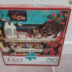 Jigsaw Puzzle - Cats - Complete