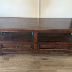 Solid Wood Rustic TV Stand 🌵MUST GO🌵