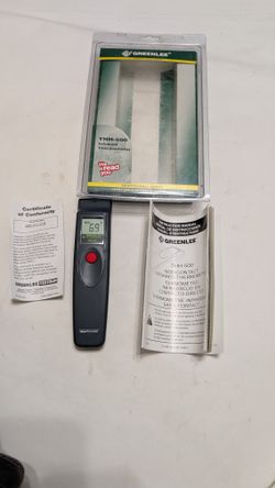 Greenlee THH-500 Infrared Thermometer Brand New