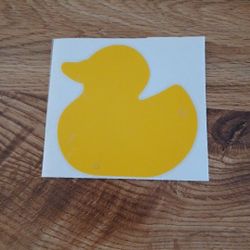 Decal  Duck   Please Read Below