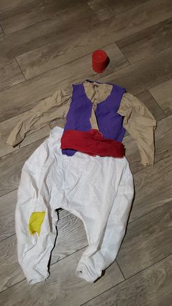 Homemade Aladin costume size 8-10
