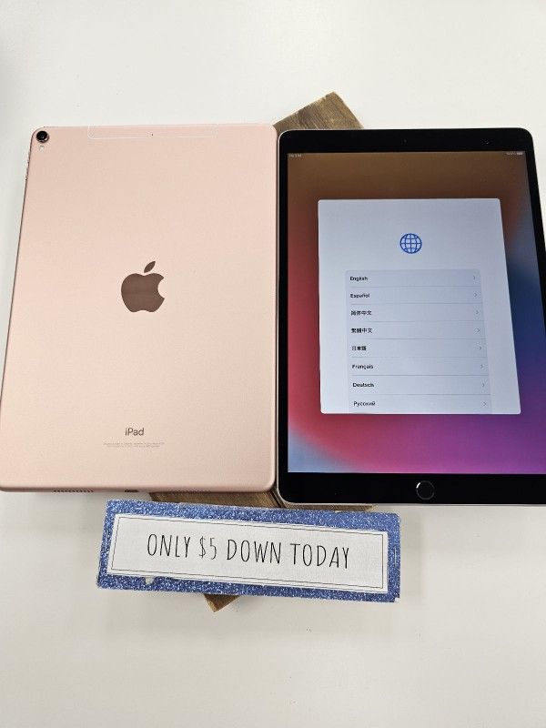 Apple iPad Pro 10.5 Inch Tablet - 90 Days Warranty - Payments Available With $1 Down