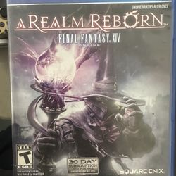 A Realm Reborn Final Fantasy - PS4
