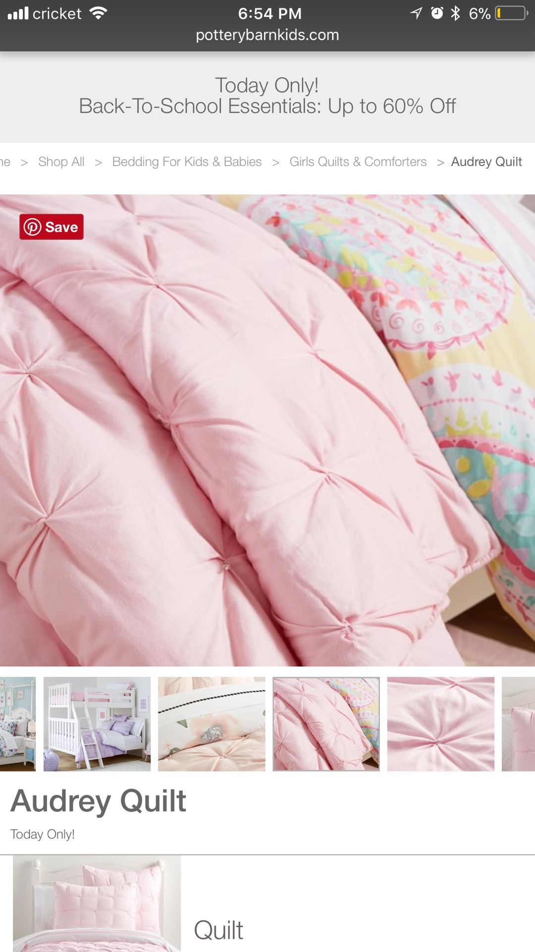 Pottery barn audrey quilt deals