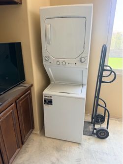 GE stacked Laundry