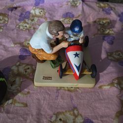 Norman Rockwell The Big Race Statue