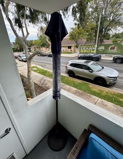 6’ Patio Umbrella with Base