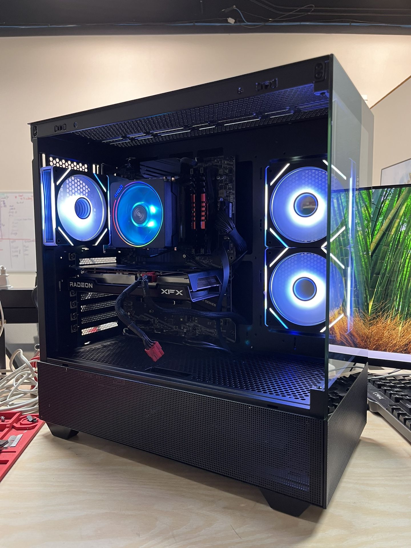 Custom Gaming PC – RX 6600 / Ryzen / 16GB RAM / 1.5TB SSD – OBO