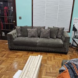 Sofa and Ottoman For Sale $200