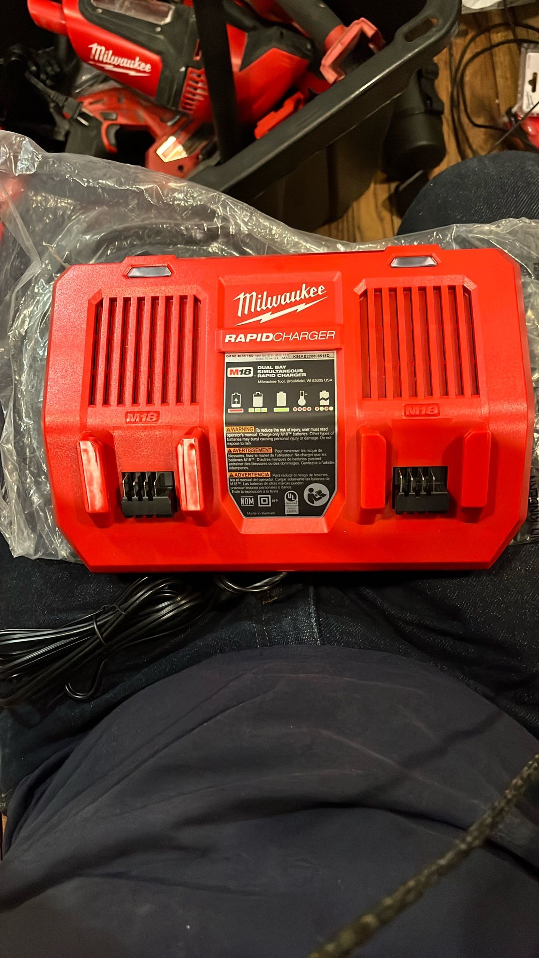 Milwaukee M18 Dual Rapid Charger