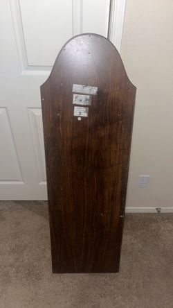antiqued cabinet