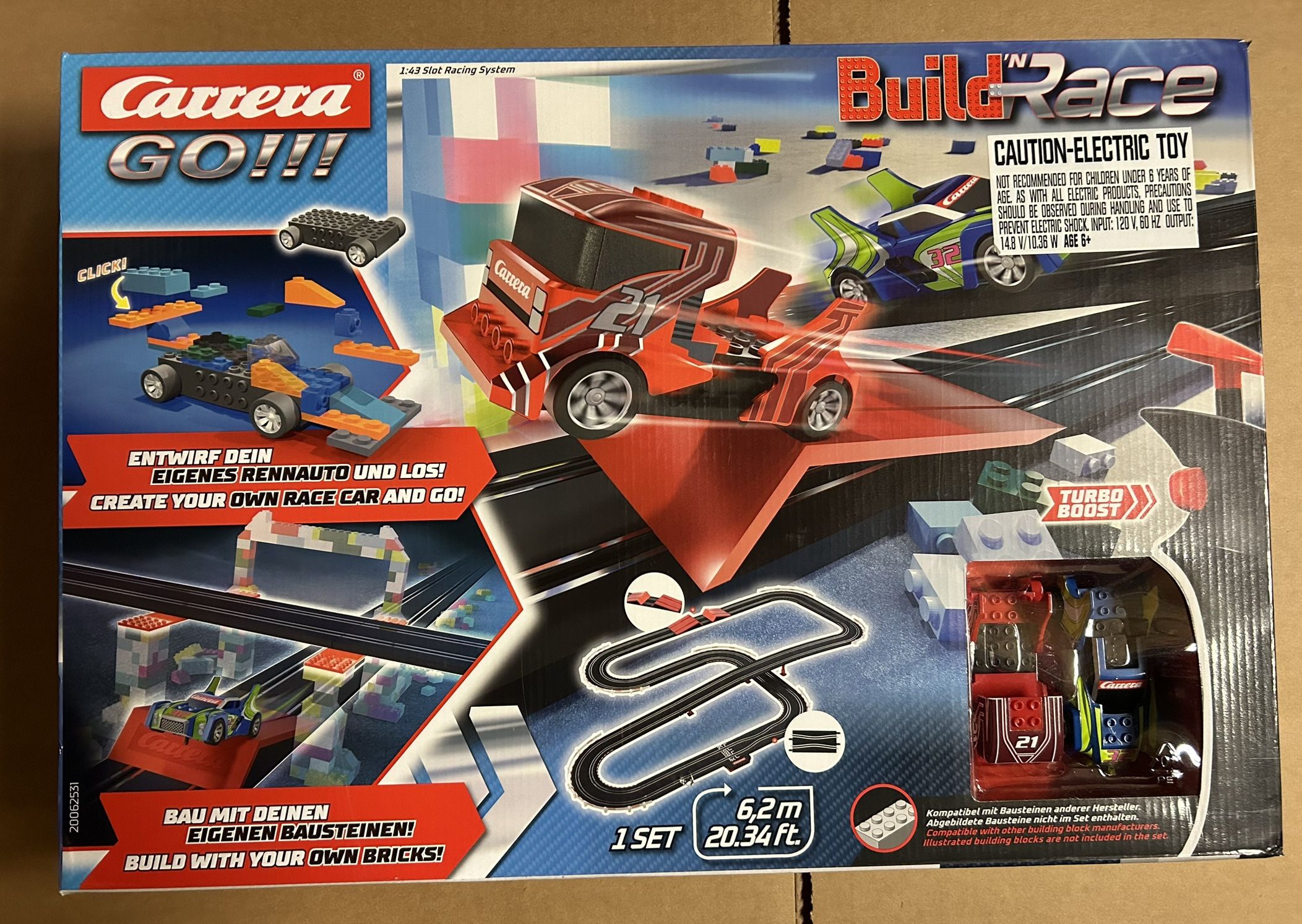 Brand New Carrera Race Car Track