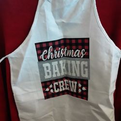 Handmade Christmas Apron Cotton