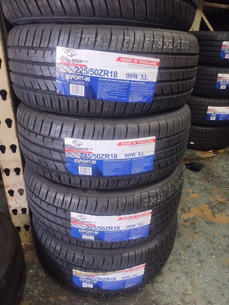 ATLANDER BRAND NEW TIRES P225/50R18 CALL ME FOR ANY SIZE YOU NEED (562)846-2255