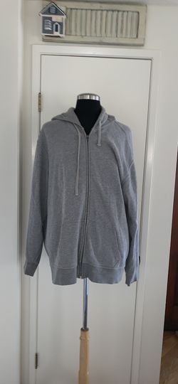 Sonoma mens gray fleece jacket size XXL