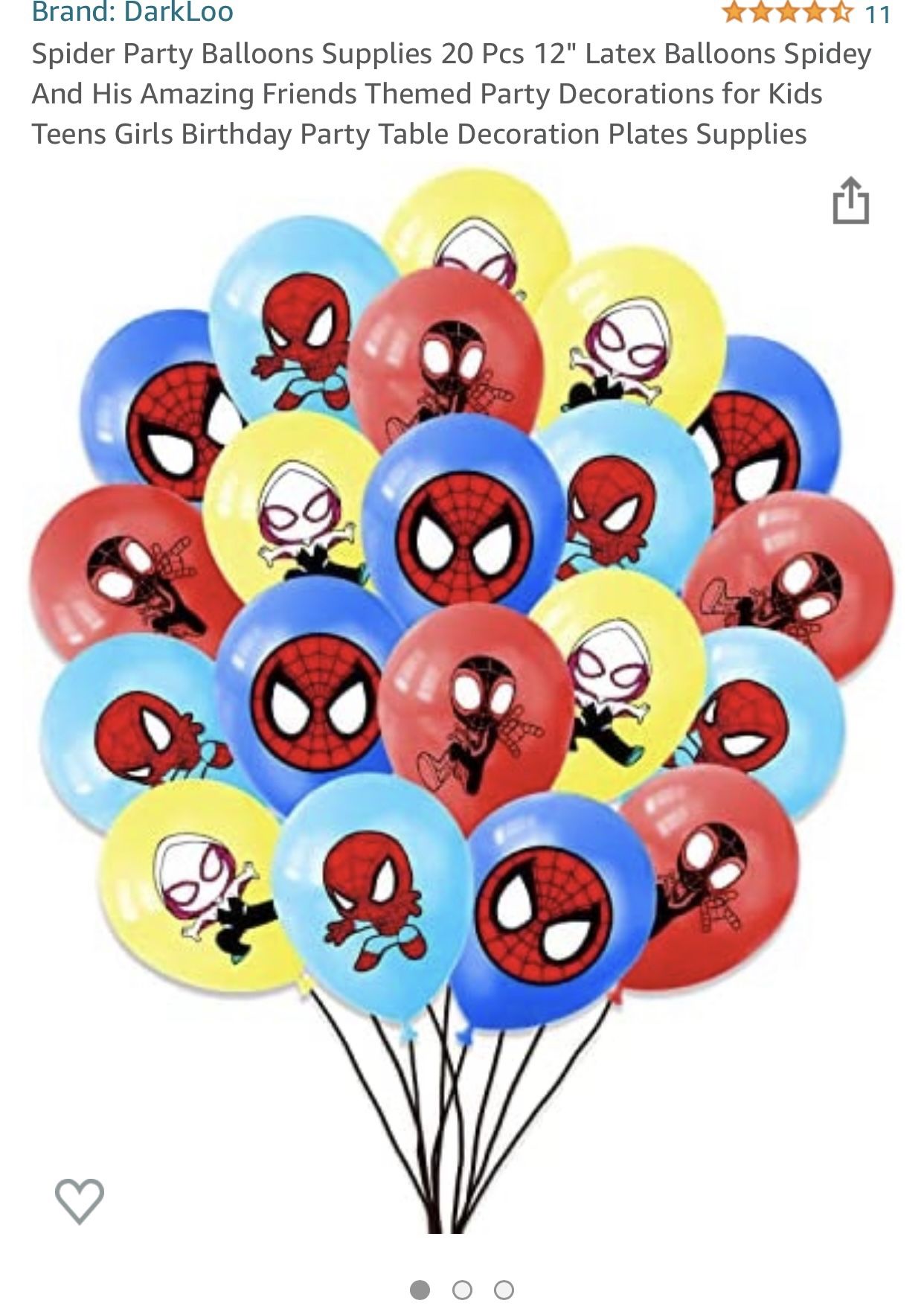 Spidey & Friends Birthday Party