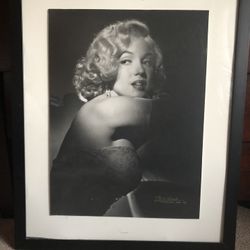 Rare Marilyn Monroe 30x24 . One Of A Kind Rare Photo.