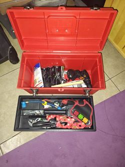 Tool box with misc tools