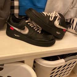 off-White Air Force Ones Black