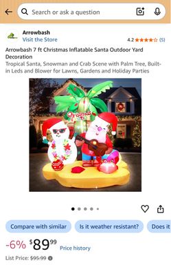 Charisma inflatable lawn decoration 7ft