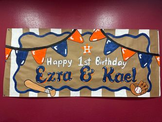 Custom Hand-painted  Birthday Banners