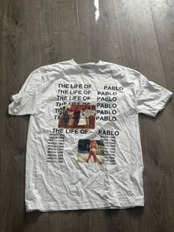 Kanye Yeezy Life Of pablo shirt
