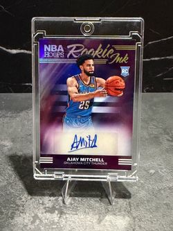 Ajay Mitchell NBA Hoops Rookie Ink Auto RC