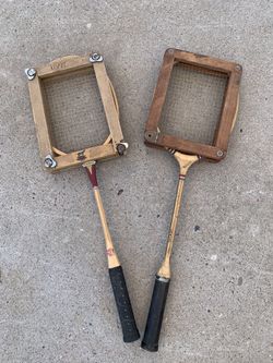 Antique Badminton Rackets