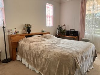 Bed Frame+newer mattress