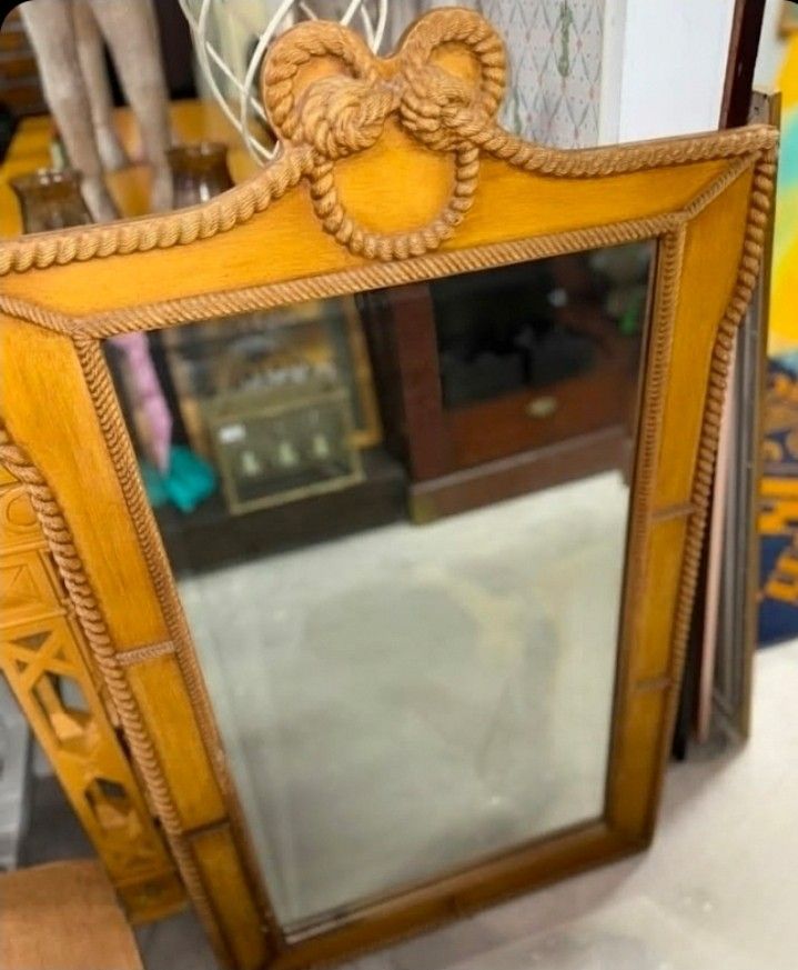 Disney's Yacht Club Mickey Rope Mirror