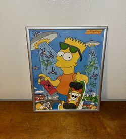 Bart Simpsons VS. The Space Mutants - Nintendo Power Magazine Poster Frame