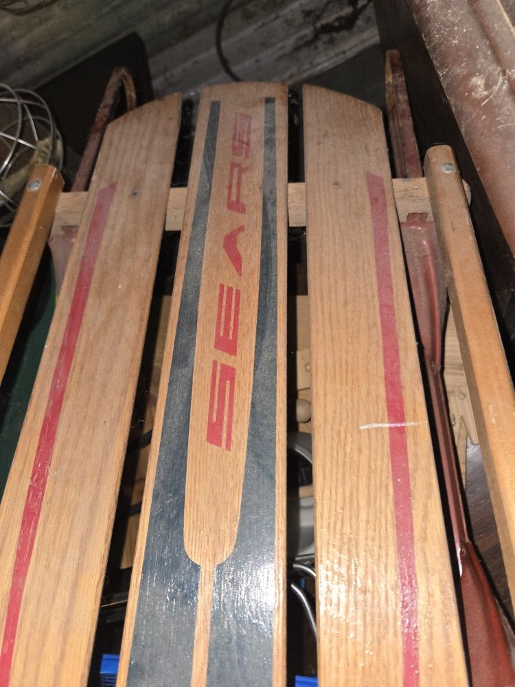 Vintage Sears Floating Steering Sled