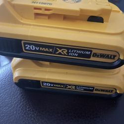 Dewalt Batteries 2v Max 