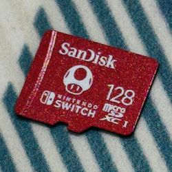Official Sandisk 128GB MicroSD Memory Card (For Nintendo Switch) Tested/Works P4