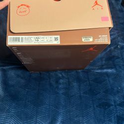 Travis Scott Jordan 6s Size 10
