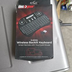 Wireless Backlit Keyboard