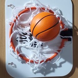 Mini Basketball And Basket For Relaxing And Fun