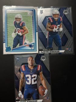 Treveyon Henderson Rookie Card Lot