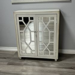 Mirrored Accent Cabinet