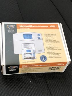 Ctc 43154 Digital Programmable Wall Thermostat 1 Heat / 1 Cool 5/2 Day