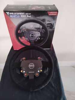 SIM Racing Thrustmaster Sparco R383 Mod Rally Wheel Add-on