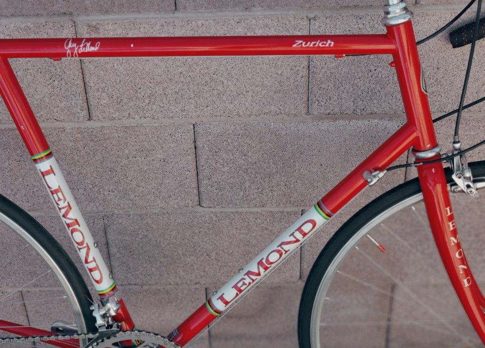Vintage Lemond Road Bike Lemond Tourmalet Vintage Road Bike, Red