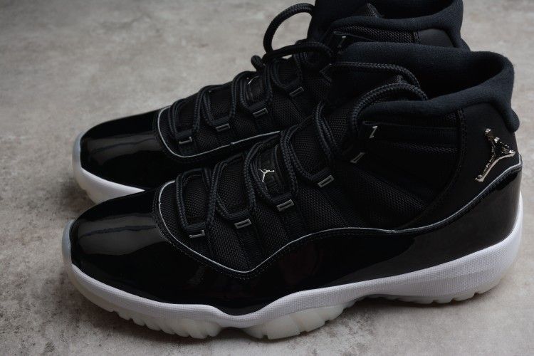 Nike Air Jordan 11 Silver Eyelets