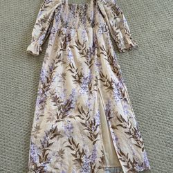 Floral off Pink Women’s Dress 