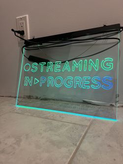LED Streaming Sign