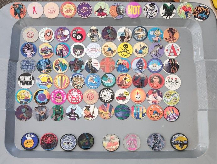 Collection of Various Pogs and Slammers